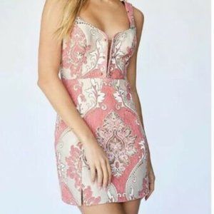 For Love And Lemons Brocade Tapestry Mini Dress